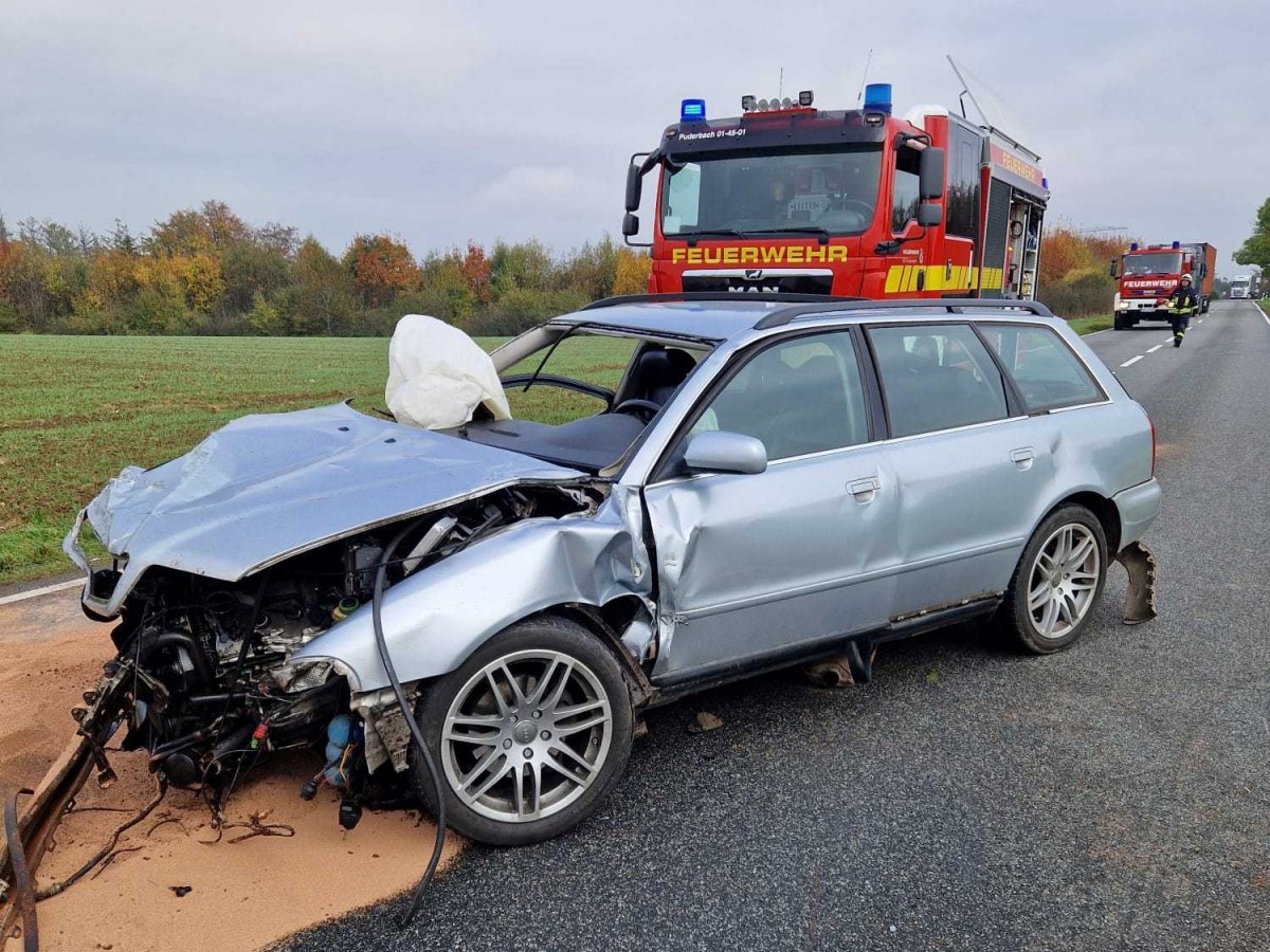 Unfall auf der L 265 (Foto: privat)