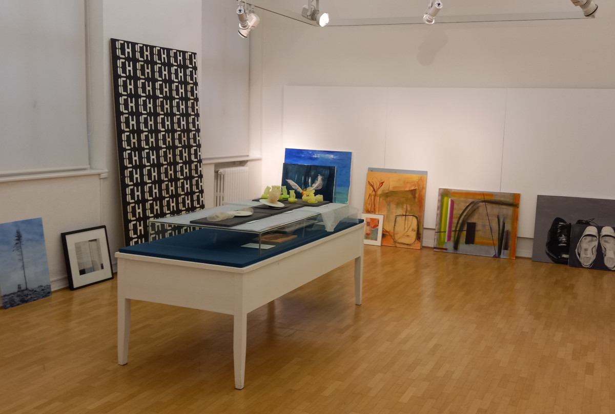 Jahreskunstausstellung 2023 mit mittelrheinischen Knstlern erffnet im Roentgen-Museum Neuwied