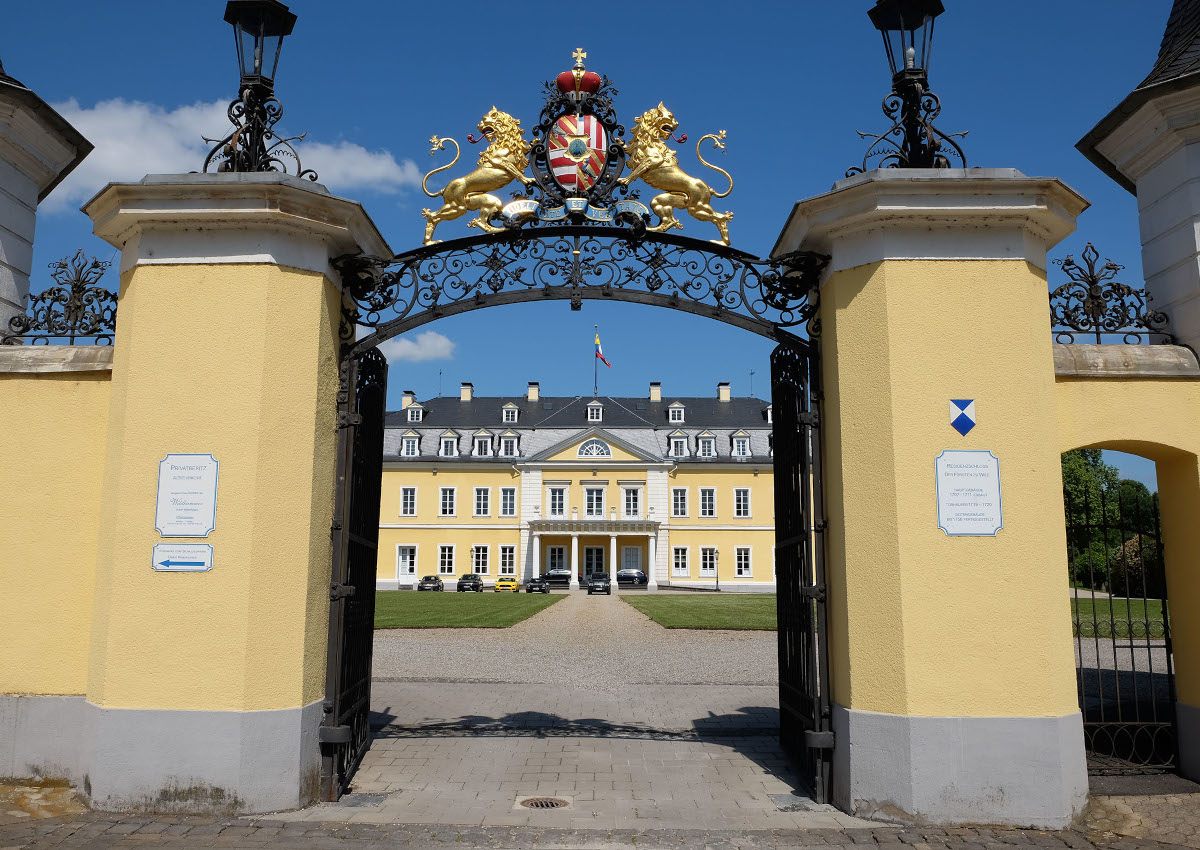 Am Schloss Neuwied beginnt der Rundgang. (Foto: Stadt Neuwied)