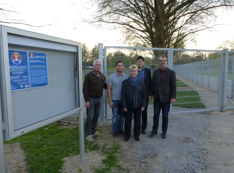 Abenteuerspielplatz in der Bimsstrae ist komplett erneuert