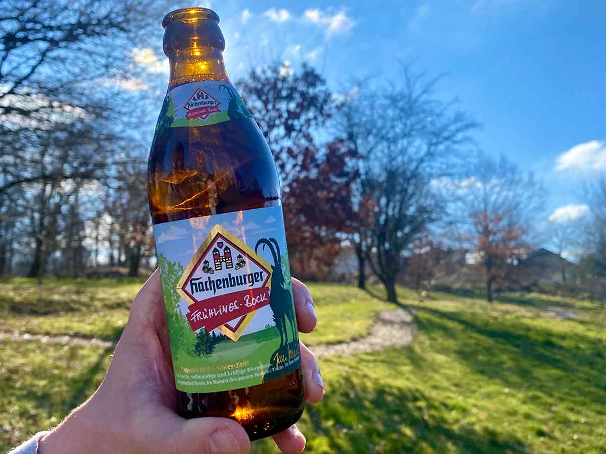 Das neue Hachenburger Frhlings-Bockbier. (Foto: Hachenburger Brauerei)