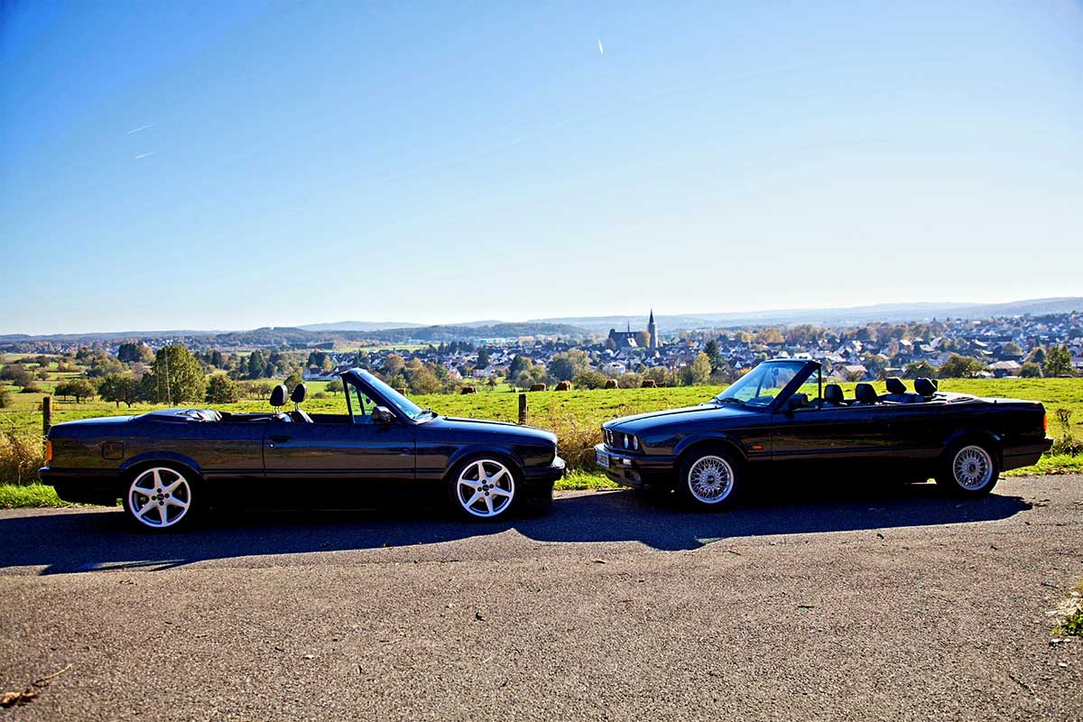 Cabrio-Treffen im Westerwald. (Foto: Michael Skomorowski)