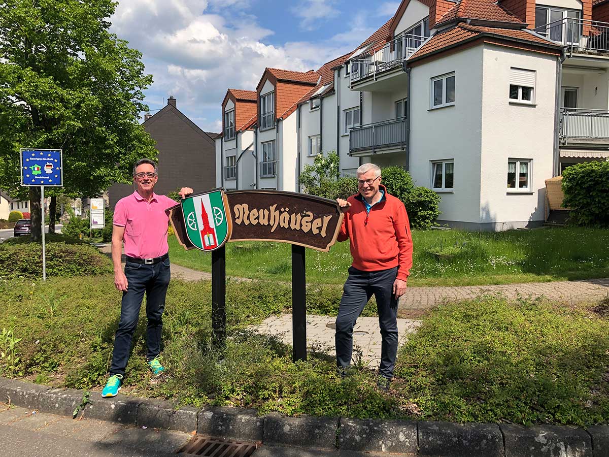 Markus Brieler, Initiator des Projekts (links) und sein Vertrauter Hanno Hofmann. (Foto: Hanno Hofmann)