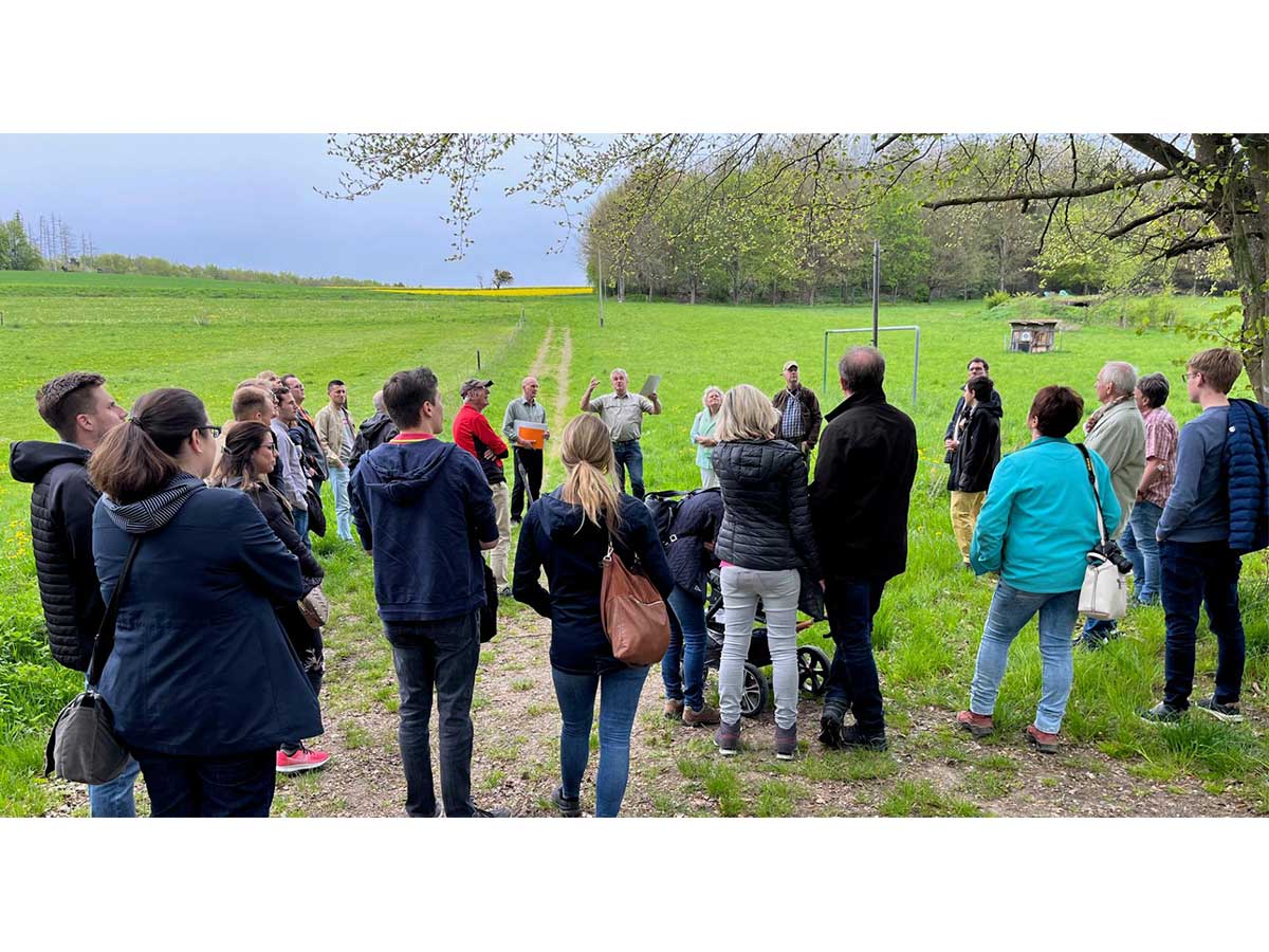 Waldbegehung in Girod: Wie wchst der Wald der Zukunft?