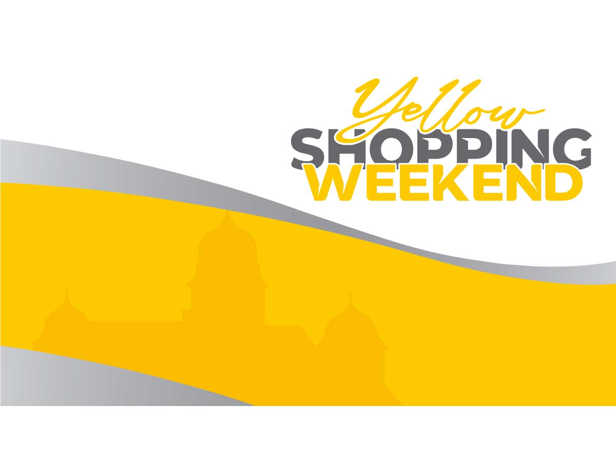 Yellow Shopping Weekend in der Innenstadt Montabaur