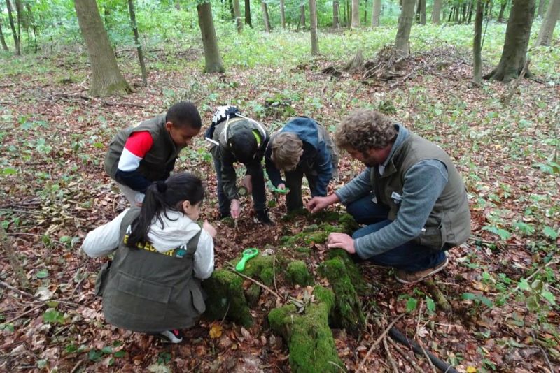 Klassenfahrt der Sonnenlandgrundschule in den Naturpark Rhein-Westerwald. Fotos: privat