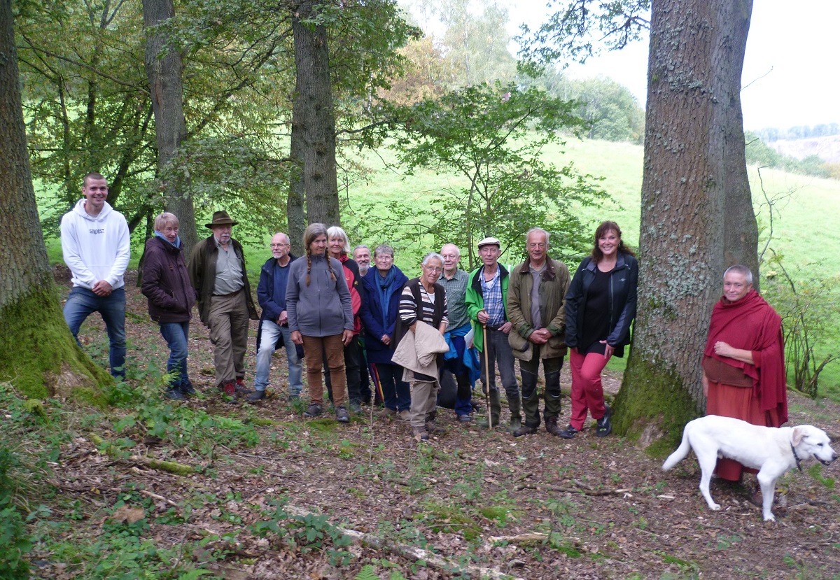 (Exkursion zum Thema "Wald im Klimawandel" (Foto: Kloster Hassel)