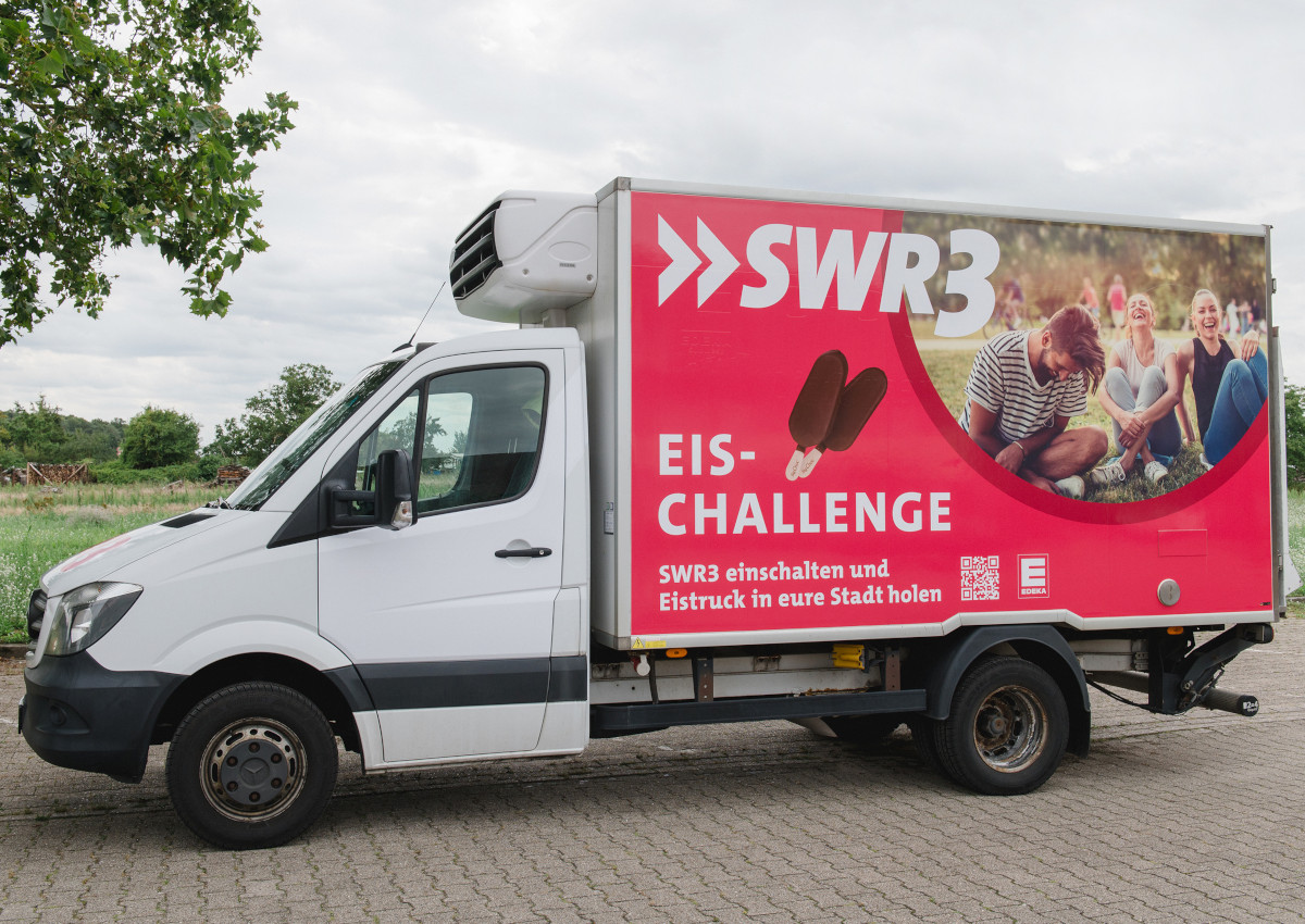 SWR3 Eistruck kommt heute um 12 Uhr nach Neustadt (Wied)