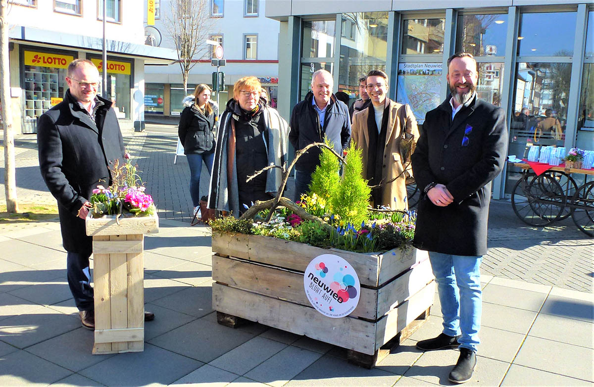 Neuwied plant blhende Attraktionen in der Innenstadt

