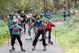 Nordic Blading/Rollski. Foto: Verein