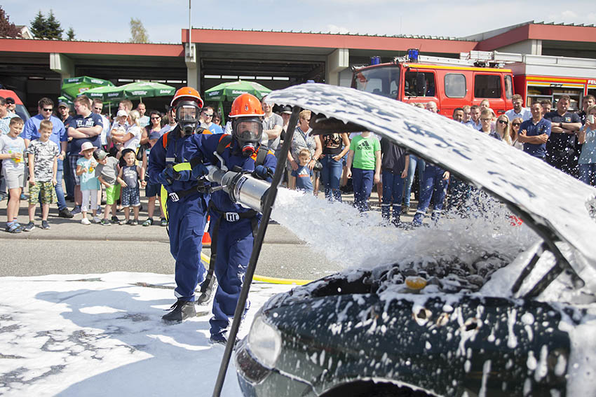 Die Jugendfeuerwehr bei einer bung. Archivfoto: Feuerwehr VG Dierdorf/Wolfgang Tischler