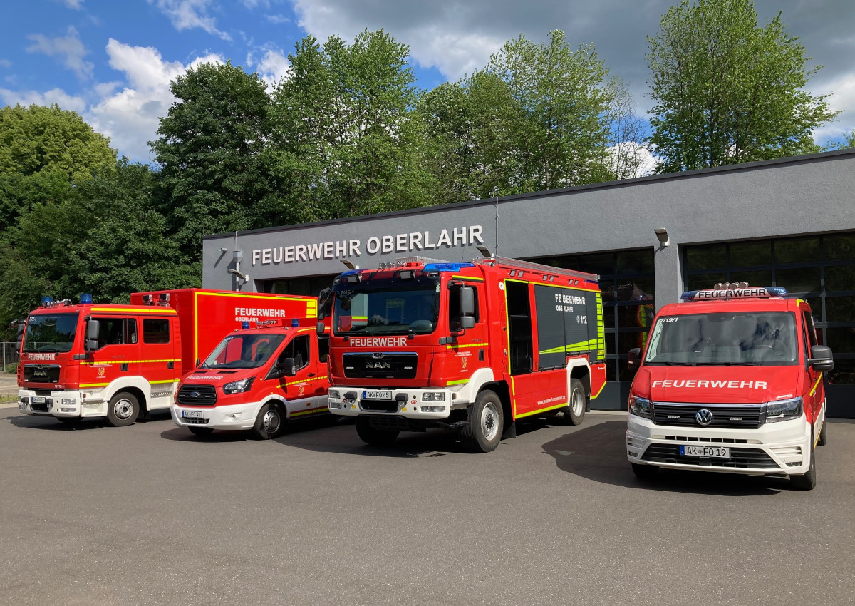 Der Furhpark der Feuerwehr Oberlahr. (Foto: Feuerwehr Oberlahr)