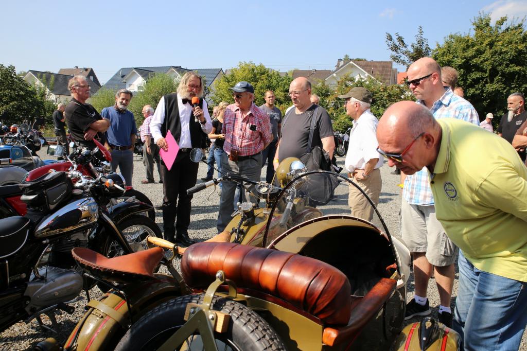 Groes Oldtimer-Motorradtreffen beim Technikmuseum Freudenberg