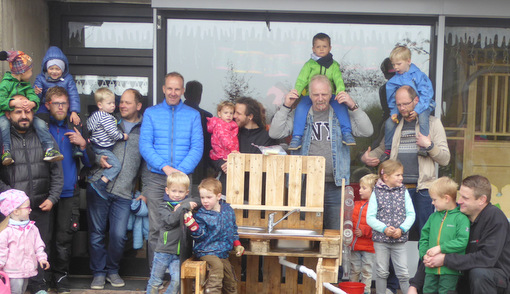 Erfolgreich: der Vater-Kind-Morgen an der kommunalen Kindertagessttte (Kita) St. Elisabeth in Birken-Honigsessen. (Foto: privat)