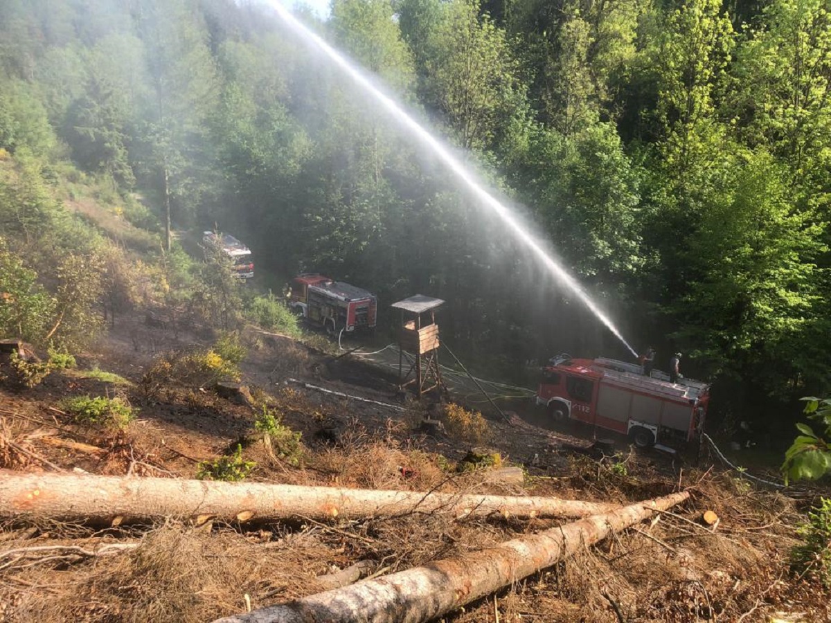 Grobung "Meliorem": AK-Krfte stellen Wassertransport sicher