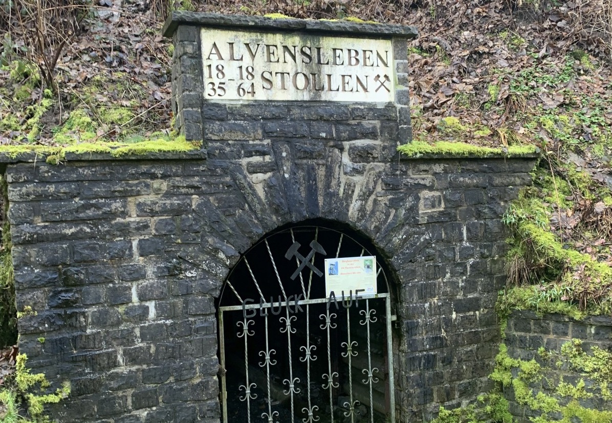 Der Alvenslebenstollen in Burglahr gewhrt Einblicke in die Montangeschichte des Westerwaldes. (Foto: Kreisvolkshochschule)