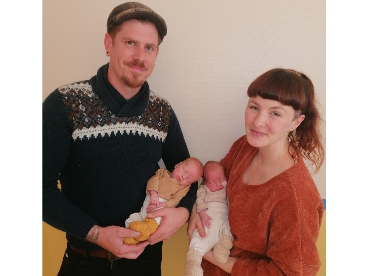 Hinter Stefan und Lena Lamp liegt eine aufregende Zeit mit Happy End. Ihre beiden Kinder Rudi und Lotte entwickeln sich prchtig und machen jeden Tag Fortschritte. (Foto: Beate Christ)