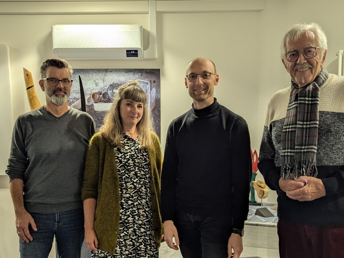 Thomas Weismller, Claudia Weismller, Markus Blser und Gerhard Grner (Foto: Markus Blser)