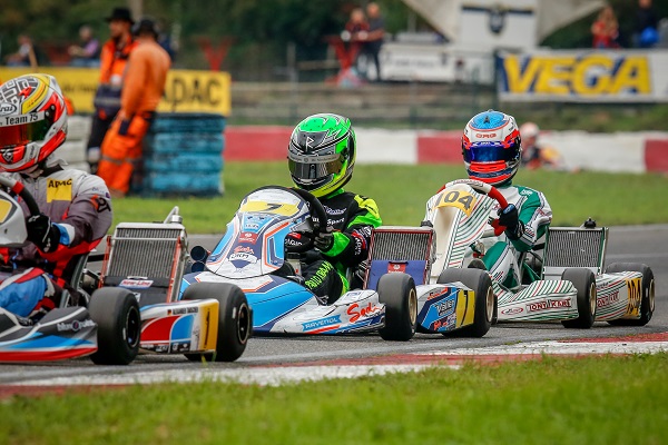 Pablo Kramer beeindruckt beim Saisonfinale des ADAC Kart Masters