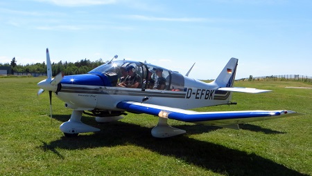 Polnische Jugendliche aus Krapkowice fliegen in Katzwinkel