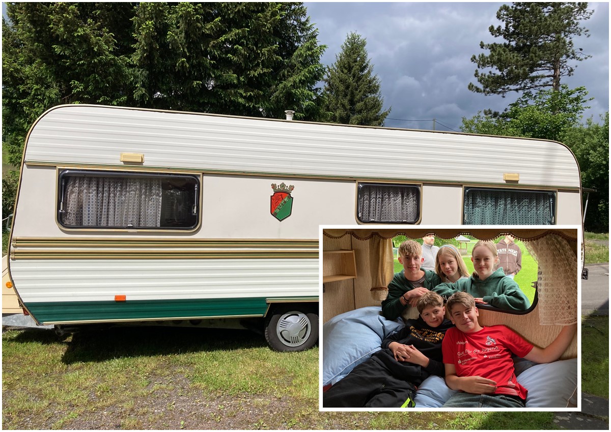 Neuer Treffpunkt fr die Prachter Jugend: Ein Wohnwagen voller Mglichkeiten!