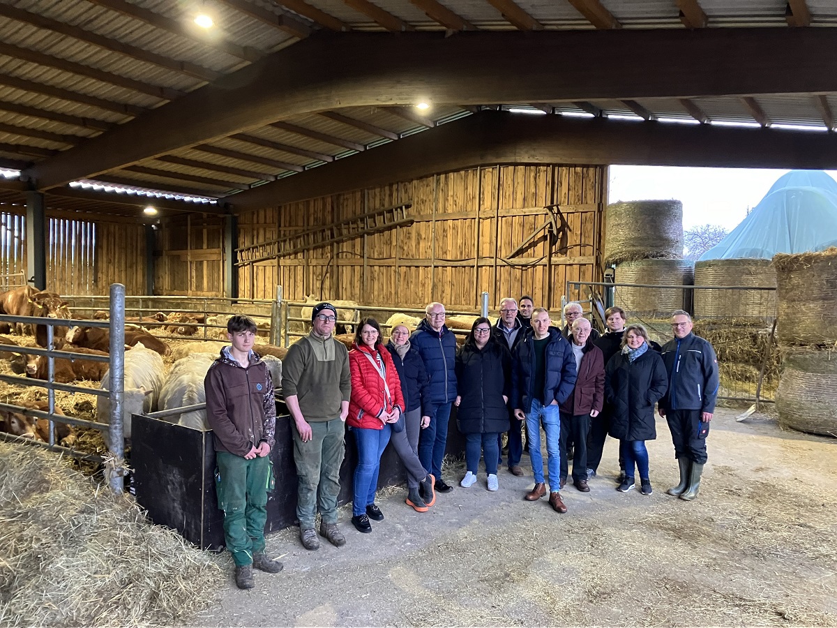 Heimische Landwirtschaft am Puls der Zeit: CDU Wisserland zu Besuch beim Steckensteiner Hof 