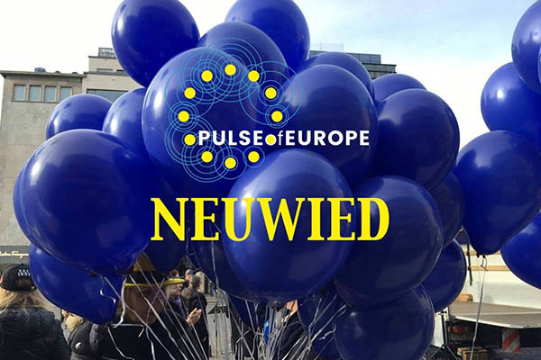 Pulse of Europe - Kundgebung am 23. Juni in Neuwied  