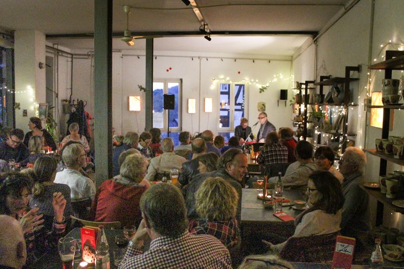 Viele Gste beim Jazzkonzert im Caf Libre 