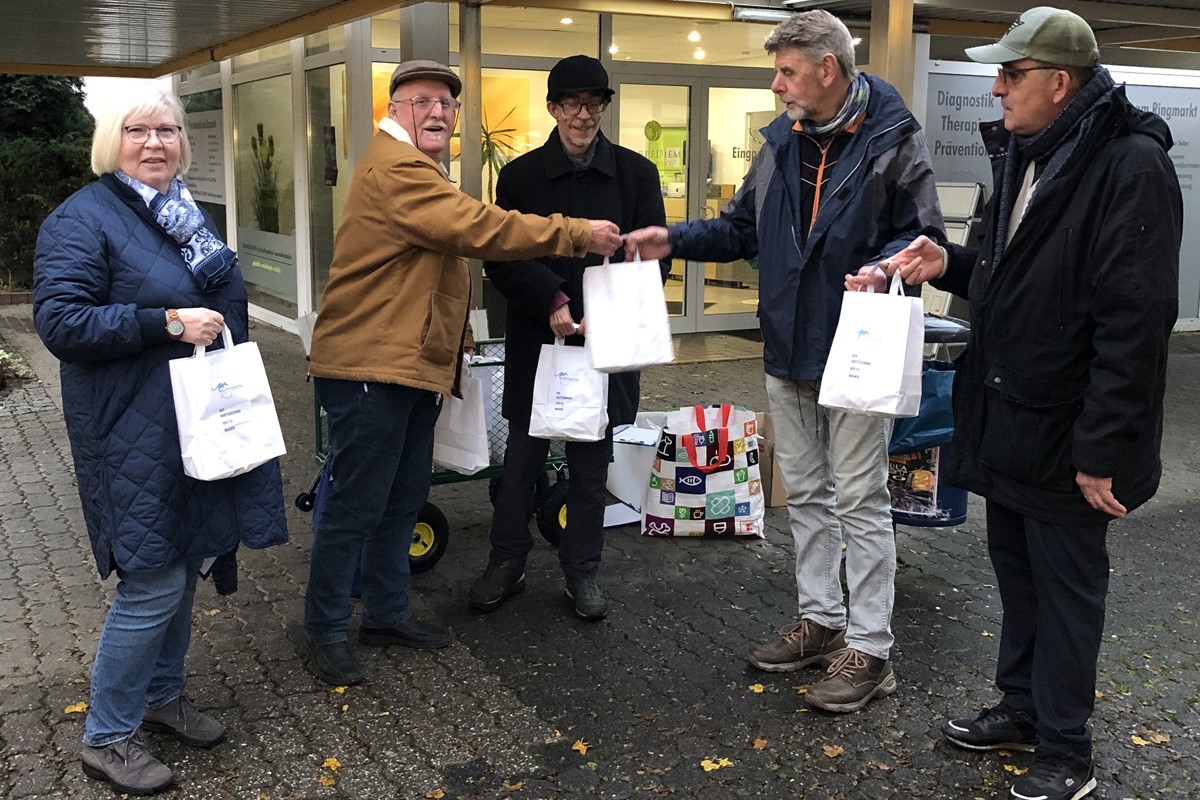 Blumenzwiebelaktion im  Raiffeisenring in Neuwied