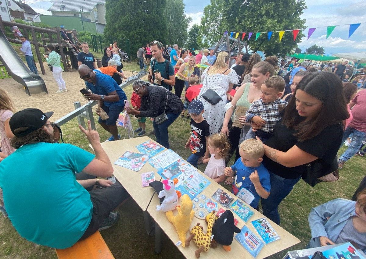 Ein voller Erfolg: Sommerfest der Kita "Haus der kleinen Fe"