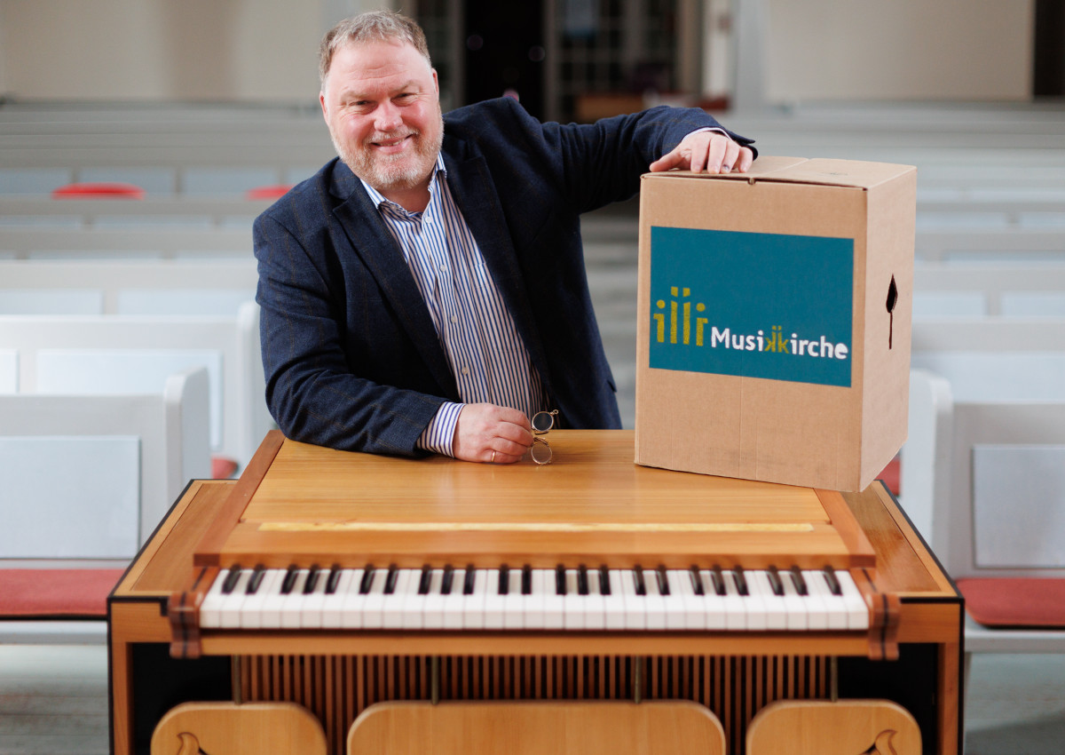 Dekanatskantor Jens Schawaller sucht Mitsnger fr die Musikkirche. (Foto: Evangelisches Dekanat Westerwald)