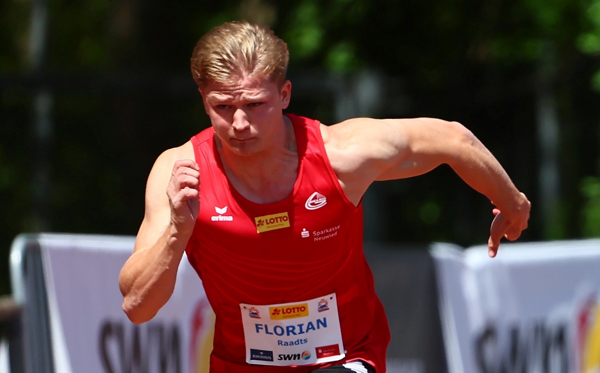 Florian Raadts lief in Konz ber 200 Meter in persnlicher Bestzeit zum Landestitel. (Foto: LG Rhein-Wied/Ren Weiss)