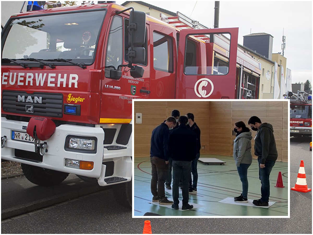 Das Konzept mit seinen drei Bausteinen wurde ausfhrlich vorgestellt, um die Jugendfeuerwehren des Landes gesund und fit zu machen. (Fotos: Kuriere / Unfallkasse RLP)