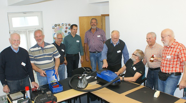 Das ehrenamtliche Reparatur-Caf der Verbandsgemeinde Wissen wird 1 Jahr alt. (Foto: A. Schultheis fr VG Wissen)