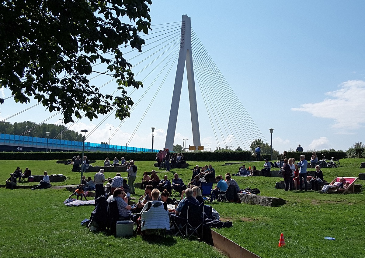 Goethe-Anlagen bieten perfektes Ambiente zum Chillen