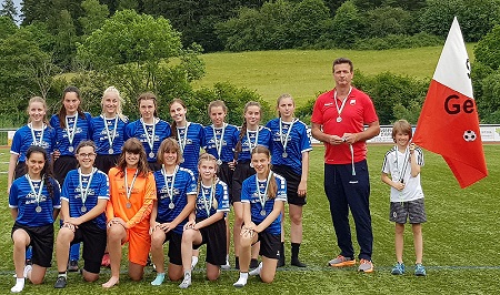 Die B-Juniorinnen des SV Gehlert haben die Rheinlandmeisterschaft gewonnen. (Foto: SV Gehlert)