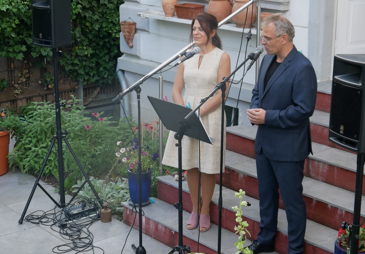 Kulinarische Lesung in der Villa Weingrtner