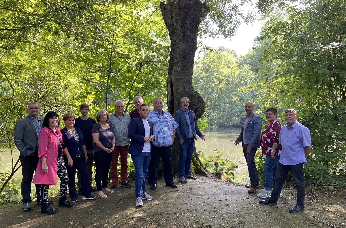 Rommersdorf-Weiher in Heimbach-Weis: Sozialdemokraten fordern die berfllige Sanierung