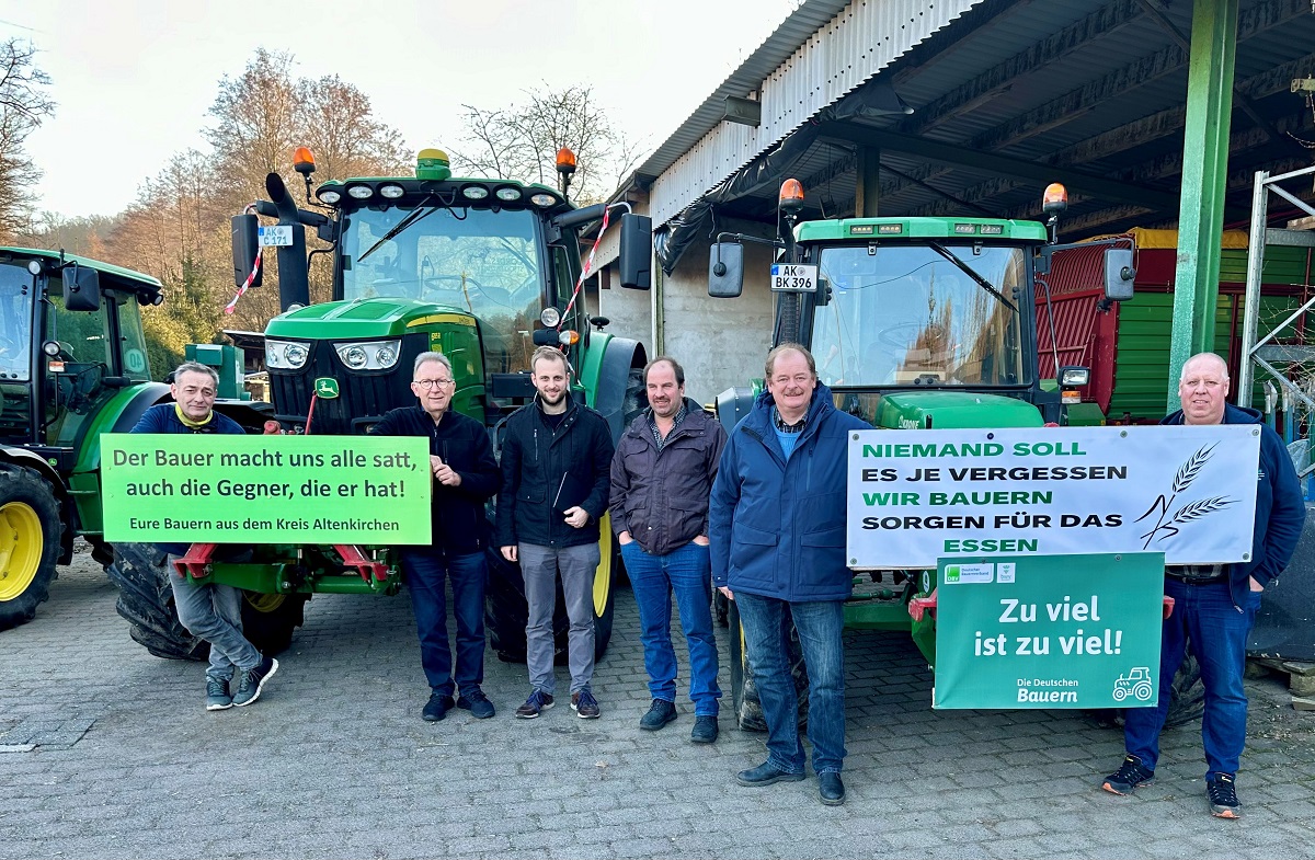 Erwin Rddel und Dr. Matthias Reuber zu den Bauernprotesten: "Landwirtschaft ist unverzichtbar!"