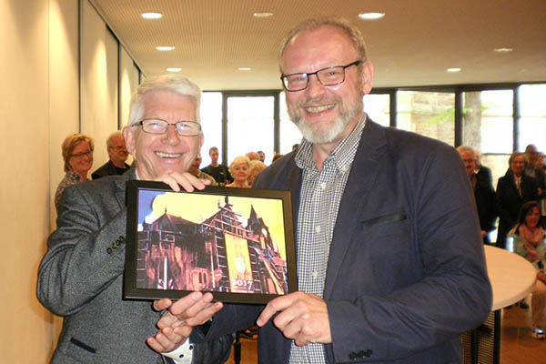 Feier zum Abschluss der Dachsanierung der Marktkirche 