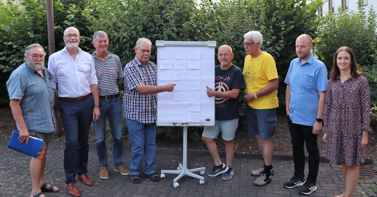 Der Vorstand des Frdervereins fr das Ignatius-Ltschert-Haus diskutierte nach dem offenen Zukunfts-Workshop. (Foto: Uli Schmidt)
