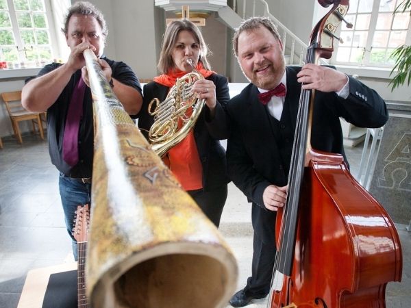 Musikkirche: trio flex & friends spielen auf