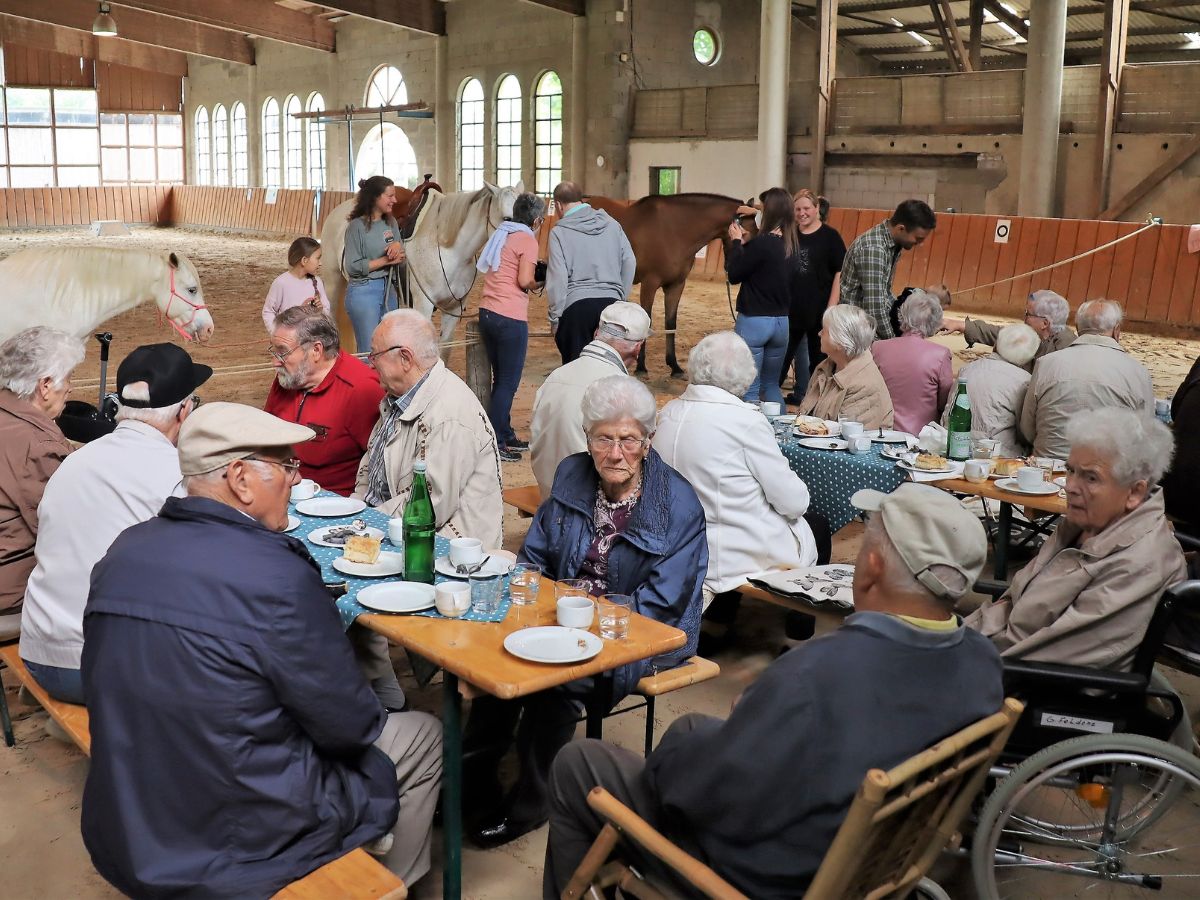 555 Schritte fhren Senioren in die Jugendzeit zurck