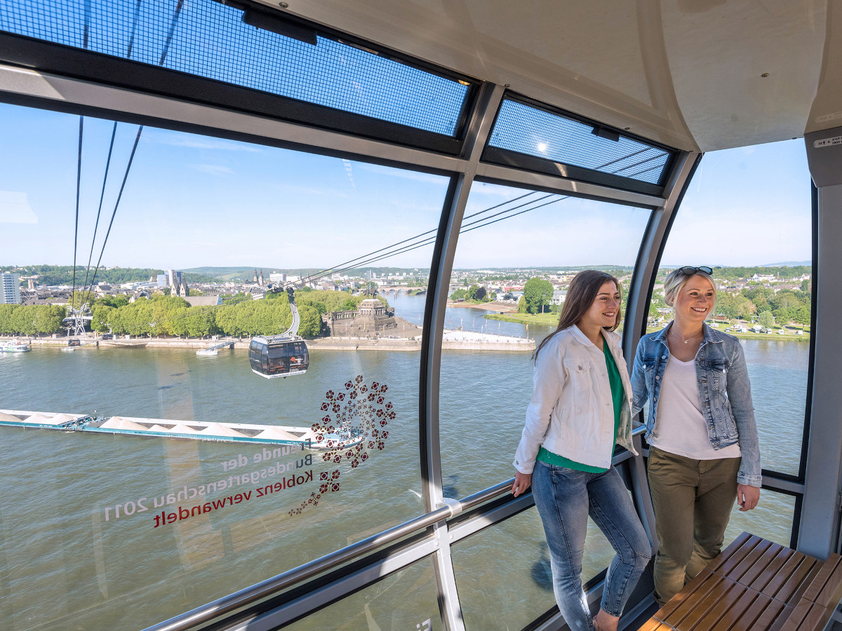 Seilbahn Panoramakabine (Foto: Koblenz-Toursitik GmbH, Fotograf Dominik Ketz)