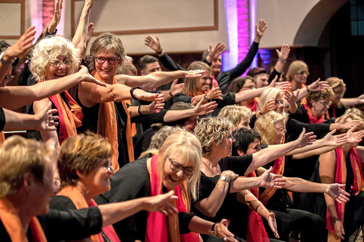 Gospelsongs und Evergreens mit "Sing On" in der Neuwieder Marktkirche