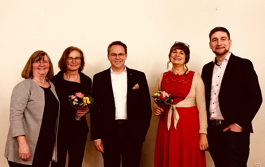 v.l.: Anka Seelbach, Susanne Bischof, Dr. Ralf Klbach, Ilka Lenz-Heuchemer, Matthias Gibhardt (Foto: Fabian Seelbach)