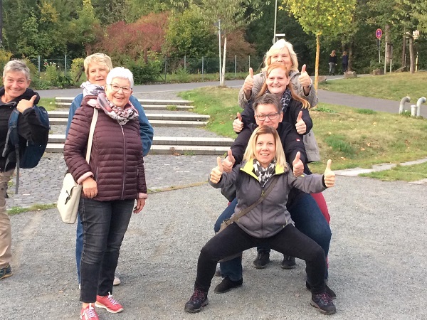 Die Schtzenladies auf ihrem Ausflug (Foto: SV Leuzbach-Bergenhausen)