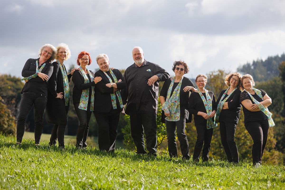 Chor mit Herz singt fr die Alsbacher Orgel