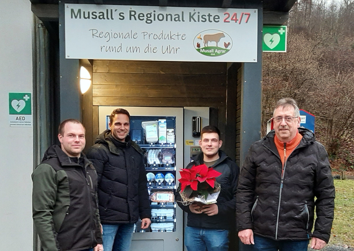 "Regionalkisten 24/7": Frische Lebensmittel aus dem Automaten fr Selbach