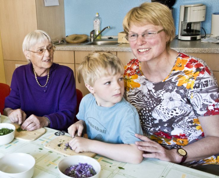 Beim Wohnen im Alter die Familienangehrigen miteinbeziehen. Foto CDU